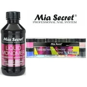 Mia Secret - Monomer 4 oz + Fabulous 12 Colors Set