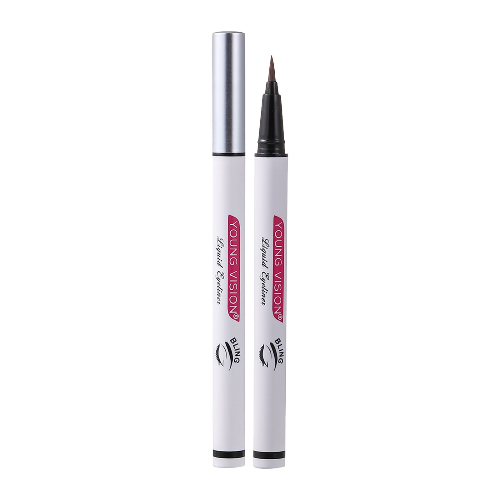 Links along The Line 5 Colors Available Liquid Eyeliner Pen Black/White