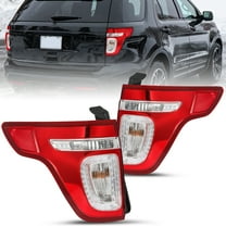 LED Tail Light Assembly Left Right For 2015-2011 Ford Explorer Brake Lamp Pair