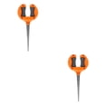 thumbnail image 3 of fastboy Easy To Install Garden Hose Guide No Assembly Required Garden Hose Bracket Is Suitable For Weather Orange red 2Set, 3 of 6