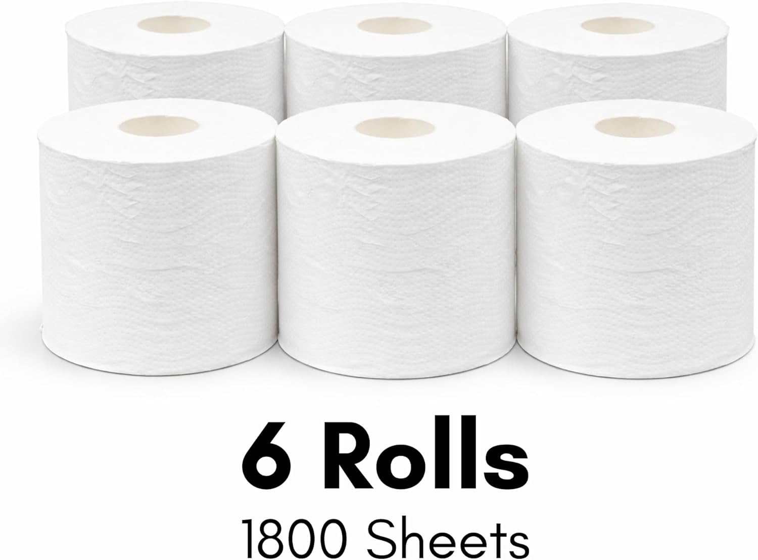 LUXSOFT Deluxe RV Toilet Paper (6 Rolls) - 3 Ply Premium Soft Quick Dissolving Septic Safe Marine 300 Sheets/Roll Boat Camper Bath Tissue Luxury Absorbent Comfort White | Quick Dissolving