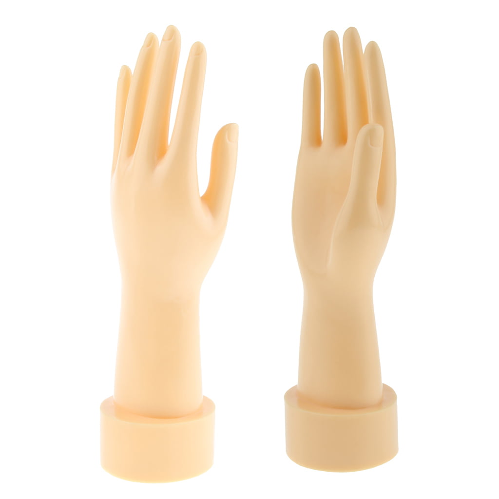 Hands Display Base Gloves Jewelry Model Stand for Home Decor/Jewelry Store 