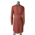 thumbnail image 3 of Studio M Womens Textured Keyhole Casual Dress, 3 of 3