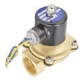 thumbnail image 3 of Dispositivo de control de diafragma de acción directa de latón, válvula solenoide normalmente cerrada, 25mmAC220V, 3 of 14