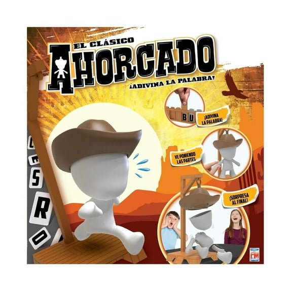 Juego de Mesa Ahorcado Fotorama Charro del Viejo Oeste