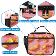thumbnail image 3 of Herdesigns Croissants Backpack with Lunch Box Food Bread Lightweight Large Travel Work Laptop Backpacks Set Casual Daypacks, 3 of 8