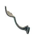 thumbnail image 2 of Whale Tail Wall Hook Cast Iron Nautical Coat Towel Hanger Black 5" High Gift, 2 of 5