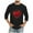 Black, variant on HaoXianJian Heart Shirts for Men ,Men's Casual 3/4 Sleeve Shirts Cute Print Graphic Tees Blouses Hearts Printed Tops Casual Valentines Gifts Plus Size 2X 3X 5X