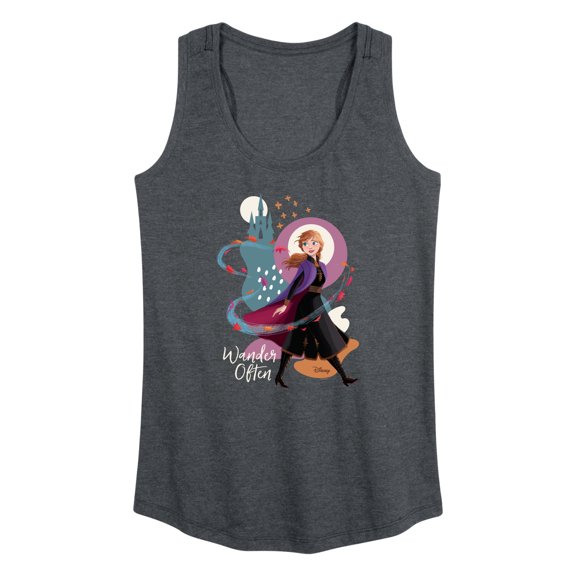 Disney Frozen 2 - Wander Often - Women's Racerback Tank Top