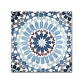 thumbnail image 2 of Color Bakery 'Moroccan Blues IV' Canvas Wall Art 14 x 14, 2 of 2