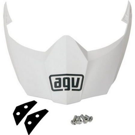 Agv Visor - AGV Helmet Visor for AX-8 Dual Sport/EVO - White KIT76109001