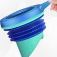 thumbnail image 4 of XYAIYT Multi Function Toilet Sealing Flange Gasket Leak Proof,Odor Proof,Insect Barrier,Standard Offset Toilets Easy Installation for a Fresh,Hygienic Bathroom Experience Blue, 4 of 7