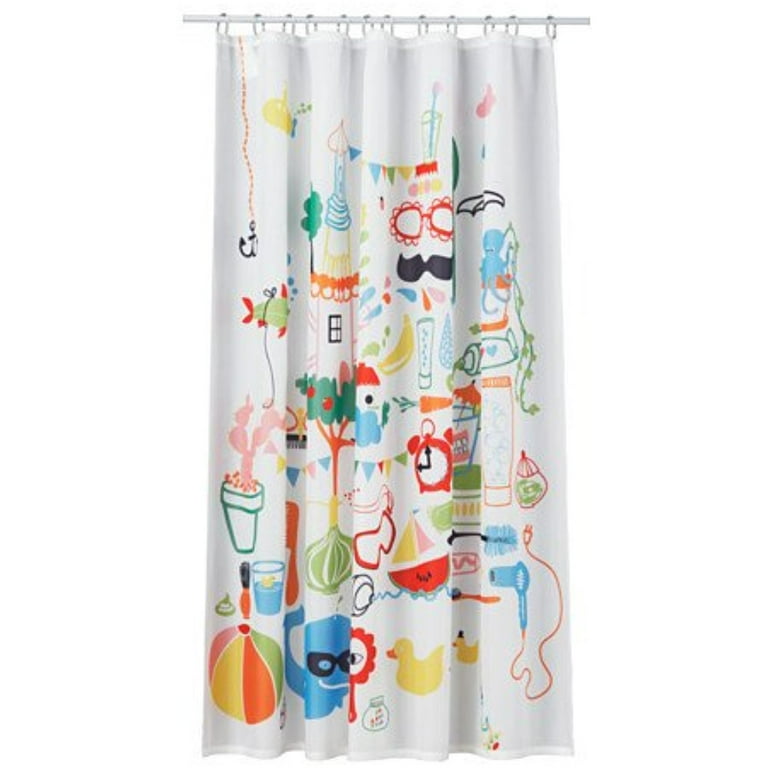 Ikea Shower curtain multicolor 826.29178.2622 Walmart