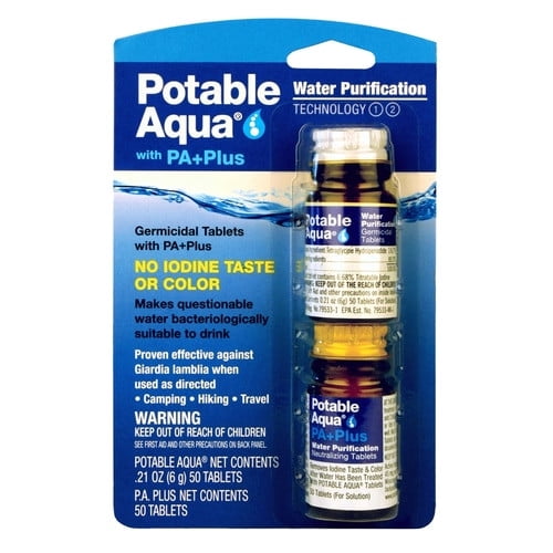 Potable Aqua  w/ PA Plus