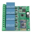 thumbnail image 2 of Module Relais, PCB 4 Canaux Faible Consommation d'Énergie Carte Relais SPP Support pour Maison Intelligente DC12V, 2 of 7