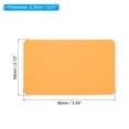 thumbnail image 2 of Unique Bargains 3.5' x 2' Blank Paper Business Cards, 90 Pack Small Index Flash Cards Words Message Note Card, Orange, 2 of 7