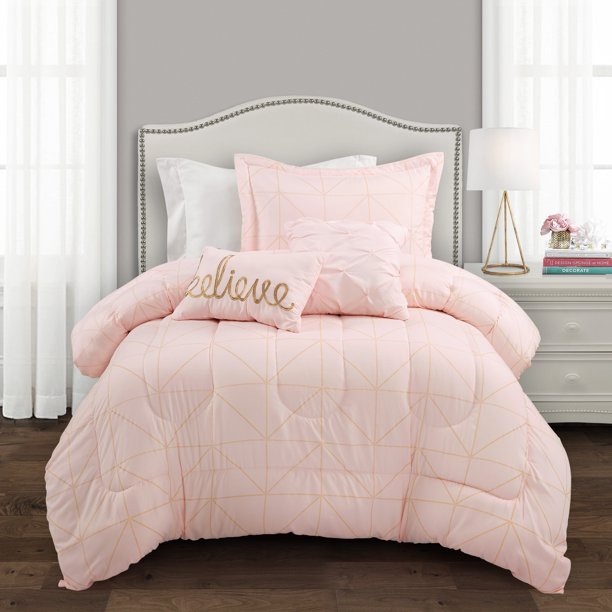 Pink And Gold Comforter Set Pink Yellow Gold Comforters Sets You Ll