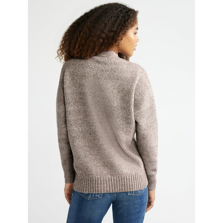 Free Assembly Women's Grandpa Cardigan Sweater with Long Free Assembly Women's Grandpa Cardigan Sweater with Long