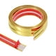 thumbnail image 1 of Uxcell Wall Corner Protector Trim Molding, 0.79 inch x 3.2ft Peel and Stick, Gold, 1 of 6