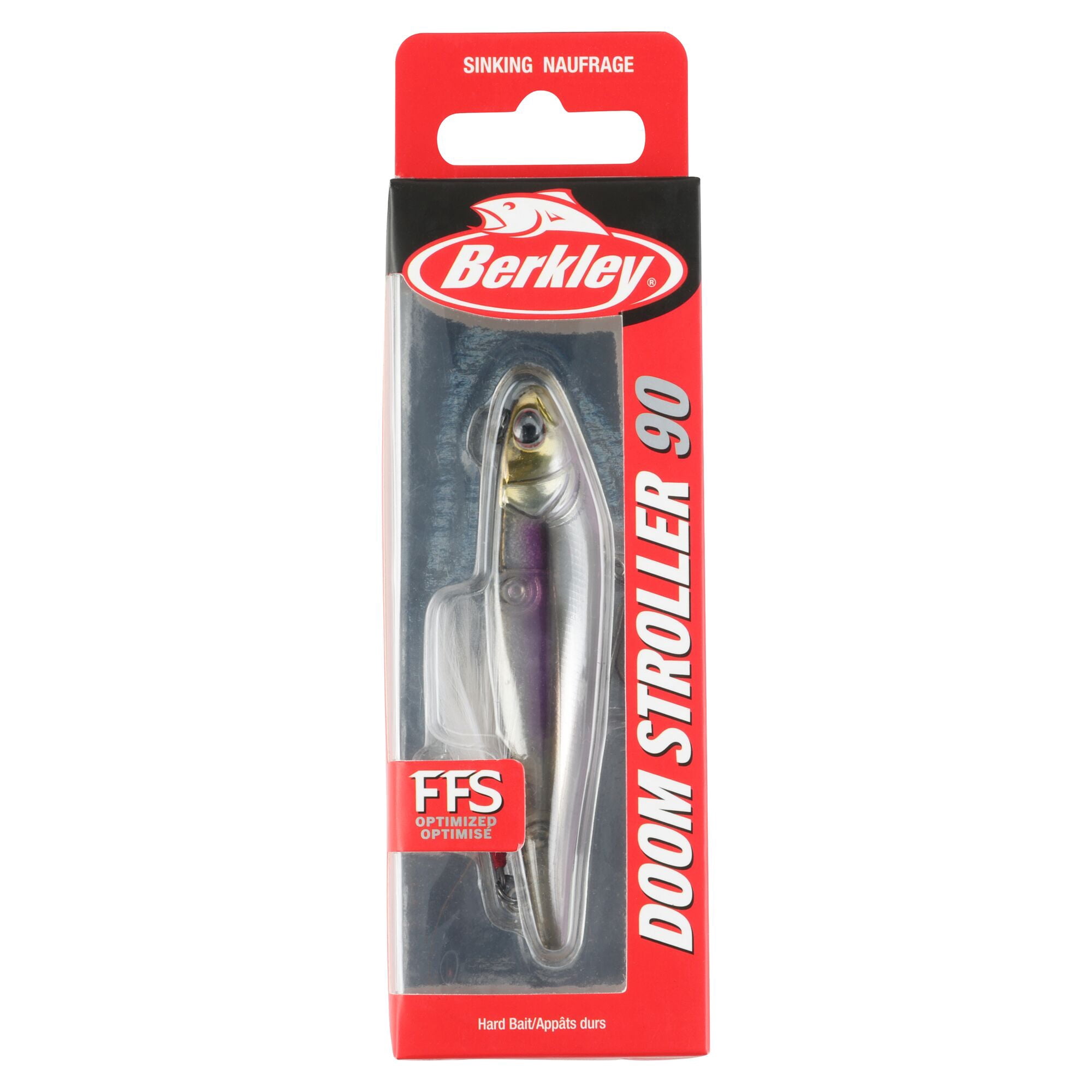 Berkley Doom Stroller Fishing Lure, 3.5 in, Wakasagi (1-count)