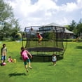 thumbnail image 1 of OULII Low Air Resistance Trampoline Mat Black Round Jumping Mat for Yard 1Pack 36 Inches Diameter, 1 of 6