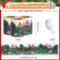 thumbnail image 2 of 99 Pieds Bordures de Tableau d'Affichage de Noël Baies Rouges & Pins Aiguilles Bordures Festonnées Décorations de Tableau d'Affichage de Classe pour Vacances École Décoration de Fête Tableau Noir, 3 Rouleaux, 2 of 7