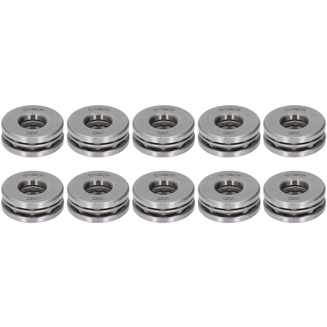 10 Thrust Ball Bearing Kit, , Works Smoothly, Convenient for Replacement, Ideal for Vertical Water Pump, Low Speed Reducers