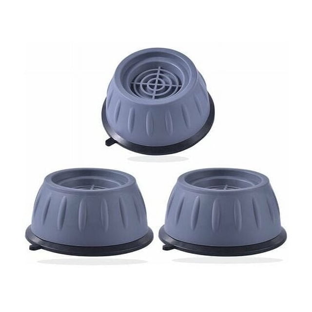 Tapis Anti-Vibration pour Appareils, Matériau de Haute Qualité avec Ventouses Anti-Humidité, Réduction de Bruit pour Machines à Laver Réfrigérateurs, Installation Facile Sans Outils Ni Colle