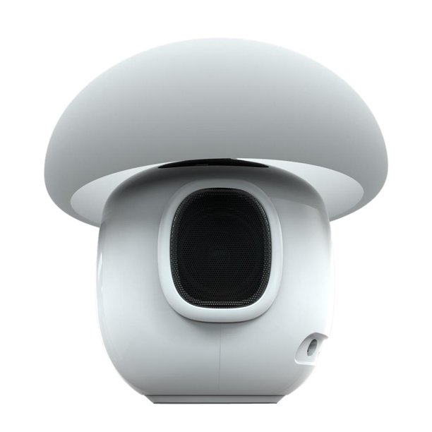 App Lámpara de Hongo Inteligente Despertador Iluminación LED Luz de Noche Grabadora Altavoz Reloj de Rosado Sunnimix Lámpara inteligente de hongos