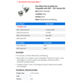 thumbnail image 2 of Rear Wheel Hub Assembly Set - Compatible with 2007 - 2013 Suzuki SX4 2008 2009 2010 2011 2012, 2 of 2