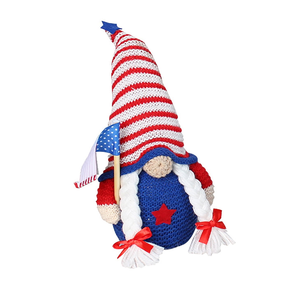Memorial Day Decorations 4th of July Decorations Gnomes Patriotic