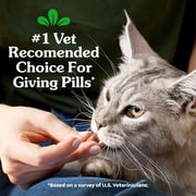 Greenies Feline Pill Pockets for Cats, Soft Cat Treats, Salmon Flavor, 3 oz Pouch
