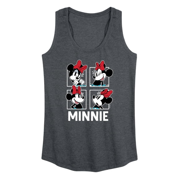 Mickey & Friends - Minnie Grid - Women's Racerback Tank Top