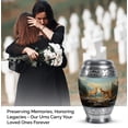thumbnail image 4 of Deer Little Cremation Urn For Men And Women Ashes, Blue Keepsake Urn For Adults 3 Inch Decorative Keepsake Urns For Human Ashes For Male & Female, Cloud Small Urns For Girl,, 4 of 7
