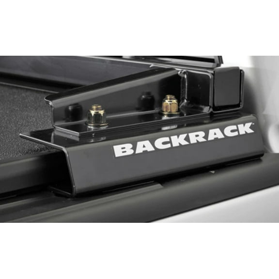 BACKRACK by RealTruck | Hardware Kit for use w/ Wide-Top Tonneau, Black, No Drill | 50500 | Compatible with 2022-2024 Nissan Frontier