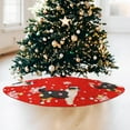 thumbnail image 5 of Christmas Tree Skirt Red Tree Skirts Australian Shepherd Xmas Tree Skirt Tree Mat 48 Inch Dog Winter Christmas Decorations for Home, 5 of 6