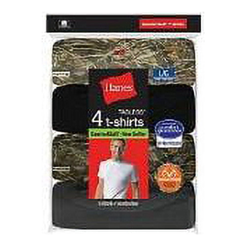 Hanes Men's ComfortBlend® EcoSmart® Crewneck T-Shirt (Pack of 3) 3 Purple