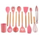 thumbnail image 2 of Toystoory Juego de utensilios de cocina de 12 piezas, mangos de de silicona, cepillo de aceite, garra de espagueti, utensilios de cocina para el Cocina y Comedor Rosa Toystoory HA028300-06, 2 of 6