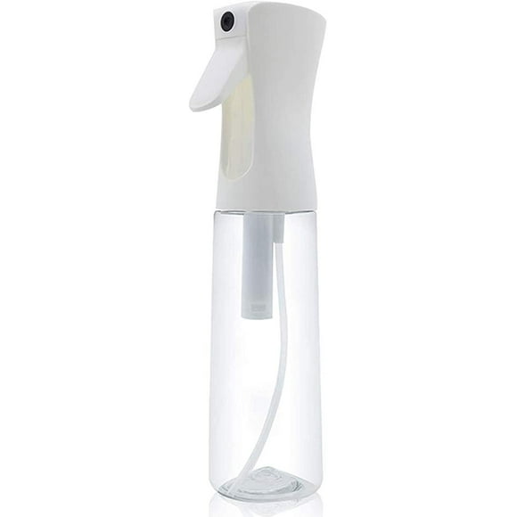 Hair Mister Bottle 10 oz Continuous Spray Bottle for Face Fine Mist Water Mister Bottles Empty Small Plant Mister Gardening Hair Styling Products Cleaning Misting & Skin Care (Clear)
