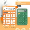 thumbnail image 7 of CATIGA 12 Digit Desktop Calculator with Large LCD Display, Round Design Big Button, Dual Power, Standard Function for Office, Home, School, SD-1292, 7 of 7