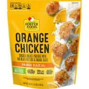 Foster Farms Fully Cooked Orange Chicken Fritters (White Meat) - Frozen, 24 oz (1.5 lb) Bag