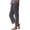 Grey, variant on Xiaoxatg Women's Pants, Plus Size Casual Titting Trousers for Women with Elastic Waist and Pockets Grey XL