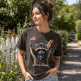 thumbnail image 3 of Patriotic Raccoon America Comfort Colors Shirt, 4th of July Raccoon Graphic Tee, USA Summer Gift for Women, 3 of 6
