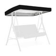 thumbnail image 4 of fastboy Swing Canopy Replacement Cover Sun Shade 3 Seater Sizes for Bench Seat Porch black, 4 of 9