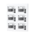 thumbnail image 3 of Buhbo 6-UP Address Shipping Label 3-1/3" x 4" Sticker Labels for Laser & Ink Jet Printers (100 Sheets, 600 Labels) White, 3 of 6