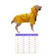 thumbnail image 3 of Billuyoard Chubasquero para perros, reflectante, impermeable, mono con capucha para mascotas, abrigo de lluvia para cachorros y gatos Ropa para mascotas amarillo SG, 3 of 4