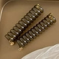 thumbnail image 2 of vnanda Spiral Phone Cord Headband 3pcs Colorful Telephone Wire Braided Hair Bands Simple Style Solid Color Spiral Hair Ties for Long Straight Curly for Women, 2 of 8