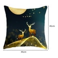 thumbnail image 3 of EIMELI Pillow Cover Soft Touch Wide Application Polyester Black White Landscape Cushion Sofa Slipcase Furniture Accessories, 3 of 12