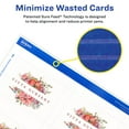 Retangle Card Avery Matte White Rectangle Cards, 2.5