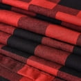 thumbnail image 6 of Dalrosia Buffalo Check Table Runner Cotton Red and Black Plaid Classic Stylish Design for Family Dinner Christmas Holiday Birthday Party Table Home Decoration, 6 of 6
